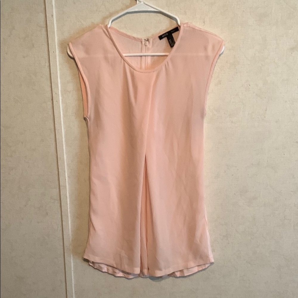 MNG Light Pink Blouse